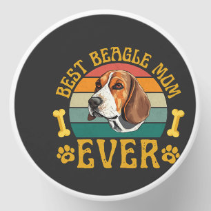 Best Beagle Mom Ever, Funny Beagle Dog Canine Mini Candle Favors