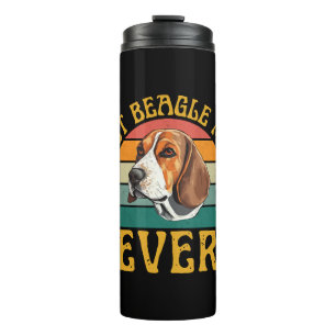 Best Beagle Mom Ever, Funny Beagle Dog Canine Thermal Tumbler