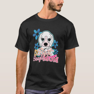 Best Beagle Mom Ever I Love Beagle Design. T-Shirt