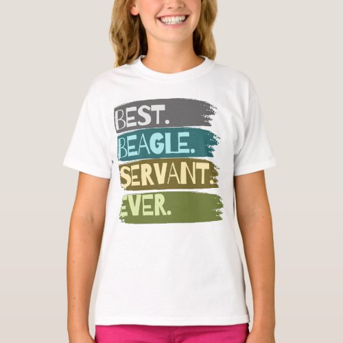 best beagle servant ever T_Shirt