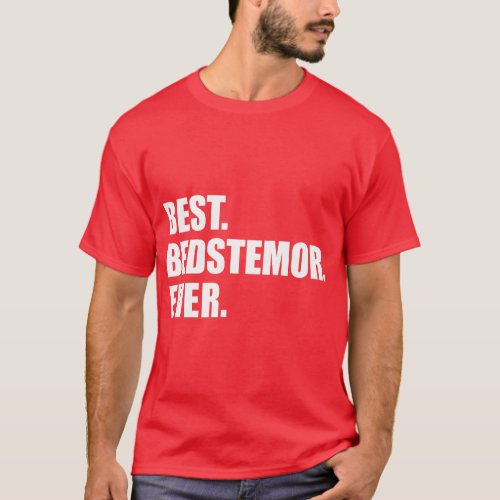 Best Bedstemor Ever Danish Grandmother  vintage T_Shirt