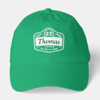 Best Beer in Ireland Personalized St Patrick Hat