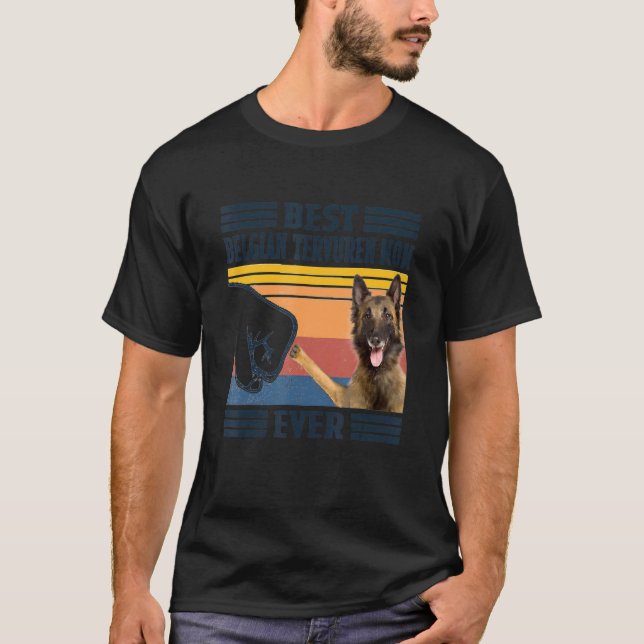 Best Belgian Tervuren Mom Ever  Dog Mom Mothers T-Shirt (Front)