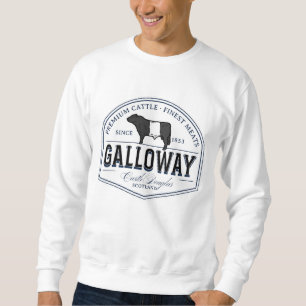 Best Belted Galloway Cattle Breed Badge Belties T- Sweatshirt