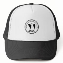 Best Belted Galloway Cattle Breed Badge Belties Trucker Hat