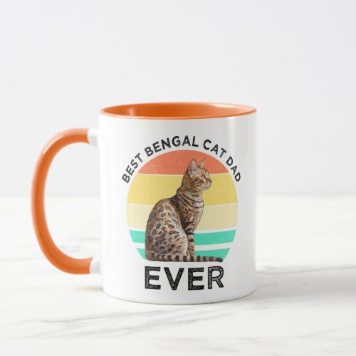 Best Bengal Cat Dad Ever Mug