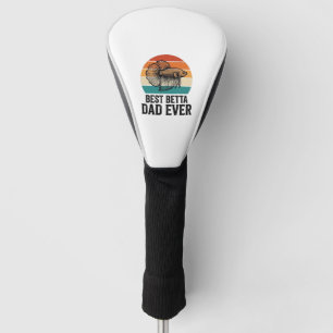 Best Betta Dad Ever Vintage Fish Design_1 Golf Head Cover