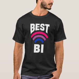 Best Bi Funny Bi Pride Flag Bisexual Premium T-Shirt