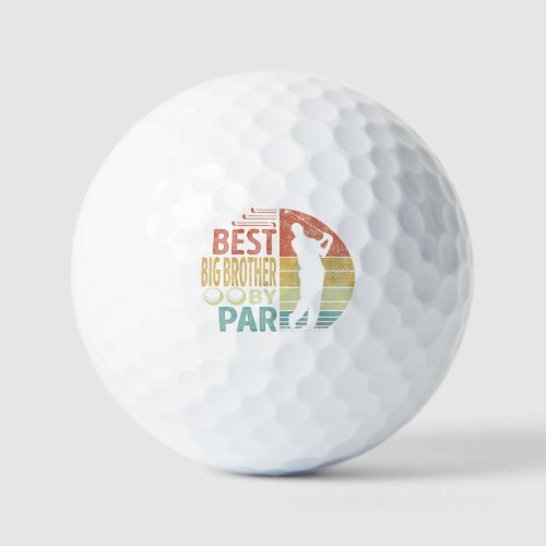 Best BIG BROTHER By Par Golf Golfer Golf Balls