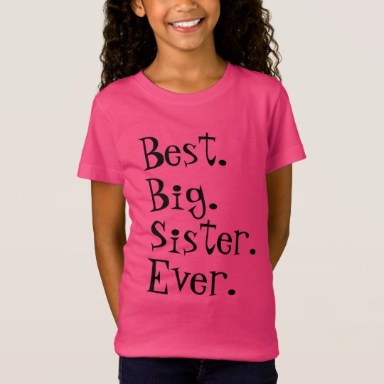 best big sister tshirt