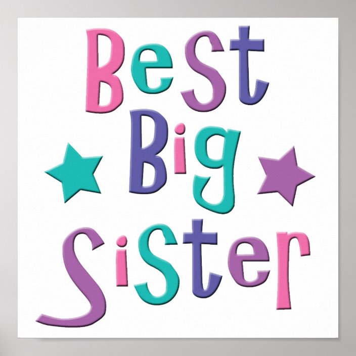 Best Big Sister Poster