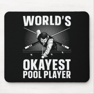 Best Billiards Art For Men Women Billiard 8 Ball P Mouse Pad