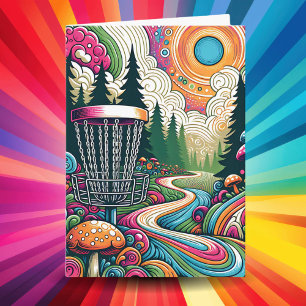 Best Birthday by Par Retro Disc Golf Card