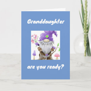 BEST BIRTHDAY EVER TO ***GRANDDAUGHTER*** CARD