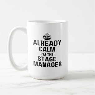 Best birthday gifts for the theater stage manager  coffee mug