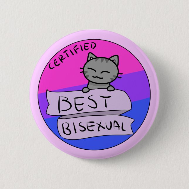 Best Bisexual Button (Front)