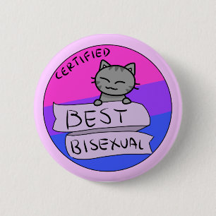 Best Bisexual Button