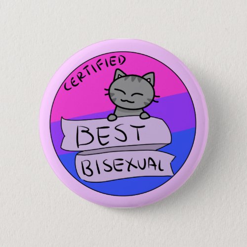 Best Bisexual Button
