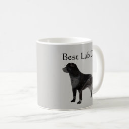 Best Black Lab Dad Coffee Mug Customize Labrador | Zazzle