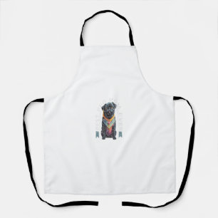 Best Black Pug Mom Ever Pugs Owner Pug Lovers Pug Apron