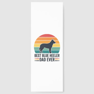 Best Blue Heeler Dad Ever Vintage Dog Dad Design_1 Bookmarks