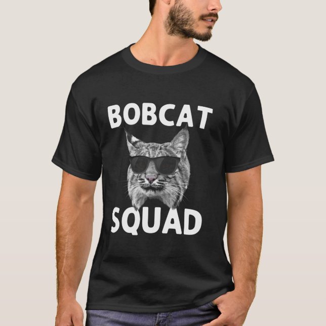Best Bobcat Art For Men Women Kids Bobcat Animal C T-Shirt (Front)