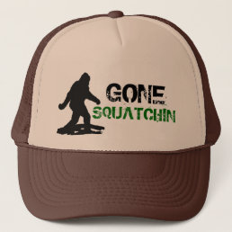 **BEST** Bobo Gone Squatchin, Finding Bigfoot Trucker Hat