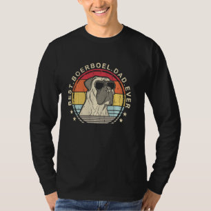 Best Boerboel Dad Ever Cool Fathersday Retro Style T-Shirt