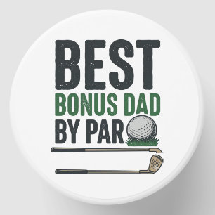 Best Bonus Dad by Par Golf Shirt Design_1 Mini Candle Favors