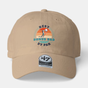 Best Bonus Dad By Par Stepdad Golf Swag 47 Brand Hat