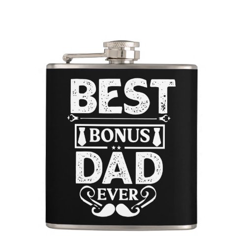 Best Bonus Dad Ever Flask