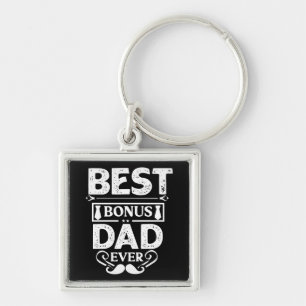 Best Bonus Dad Ever Keychain