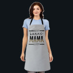 Best Bonus Mama Ever Gifts for Stepmom Apron<br><div class="desc">Best Bonus Mama Ever Gifts for Stepmom Leopard Typography Design!</div>