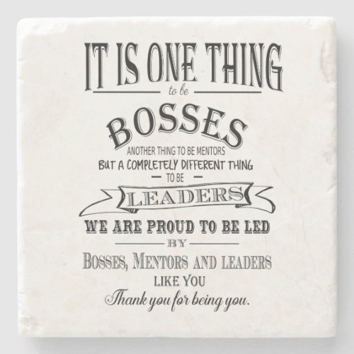 Best Boss Appreciation Gift  Coaster