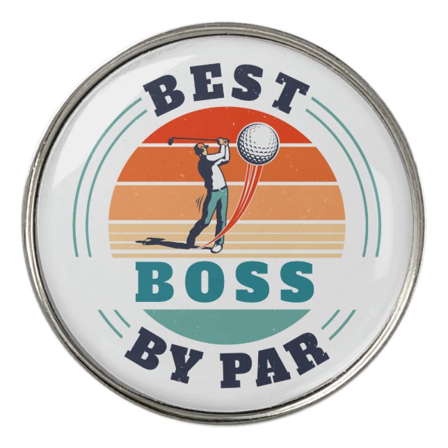 Best Boss By Par Custom Retro Coworker Divot Tool (Detail)