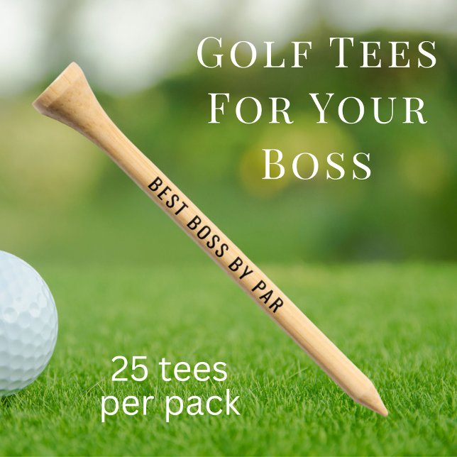 Best Boss By Par Golf Tees (Creator Uploaded)