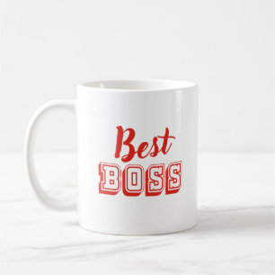 Best Boss Design Coffee Mug