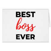 Best Boss Ever 2 (Front Horizontal)