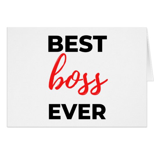 Best Boss Ever 2 (Front Horizontal)