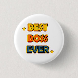 Best Boss ever Button