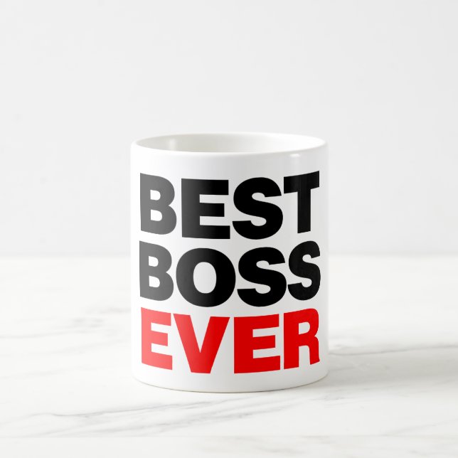 Best Boss Ever Coffee Mug (Center)