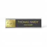 Best boss ever desk name plate Best boss ever desk name plate