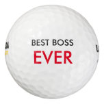 Best Boss Ever Golf Balls Best Boss Ever Golf Balls