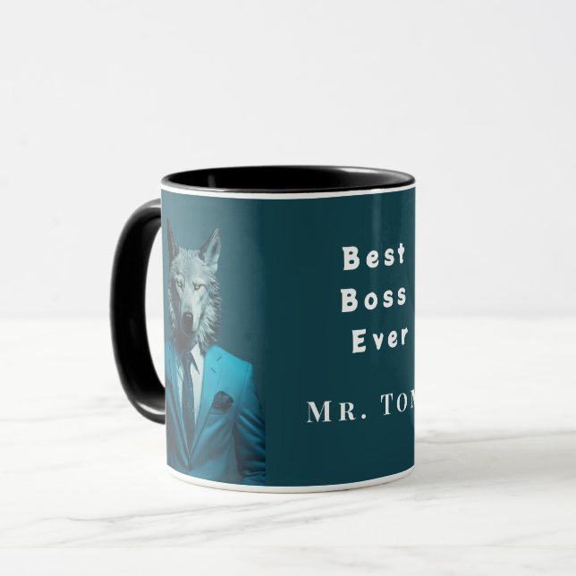 Best Boss Ever Mug (Front Left)
