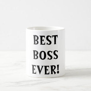"Best Boss Ever" mug