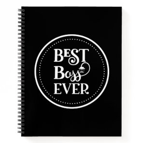 Best Boss Ever Notebook