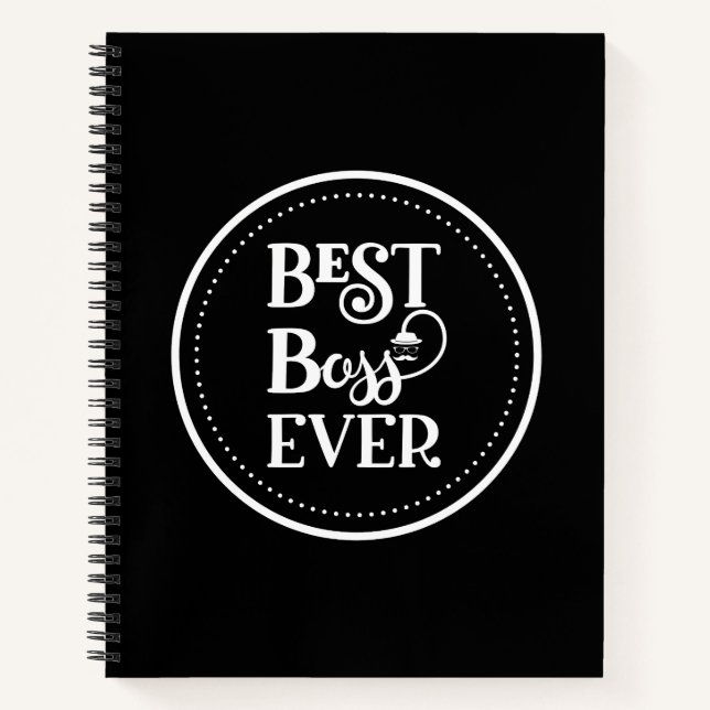 Best Boss Ever Notebook (Front)