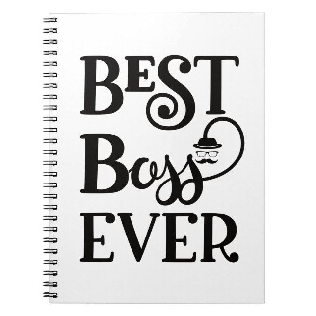 Best Boss Ever Notebook (Front)
