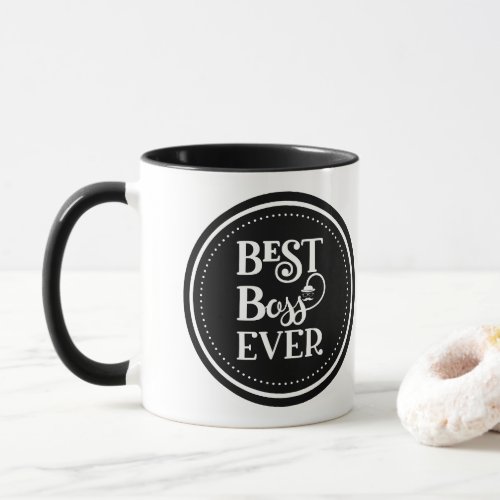 Best Boss Ever Two_Tone Coffee Mug