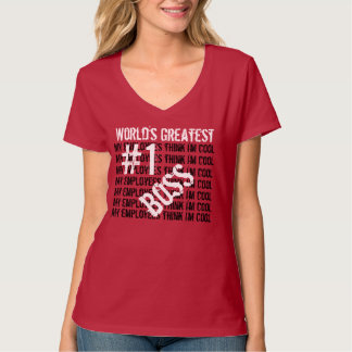 Best Boss Ever World's Greatest Boss V004 T-Shirt